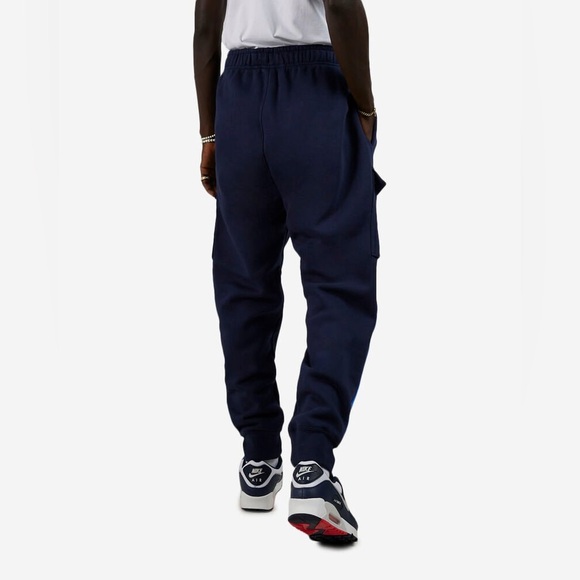 Nike Air Men’s Cargo Fleece Trousers Sz Med - Picture 4 of 12